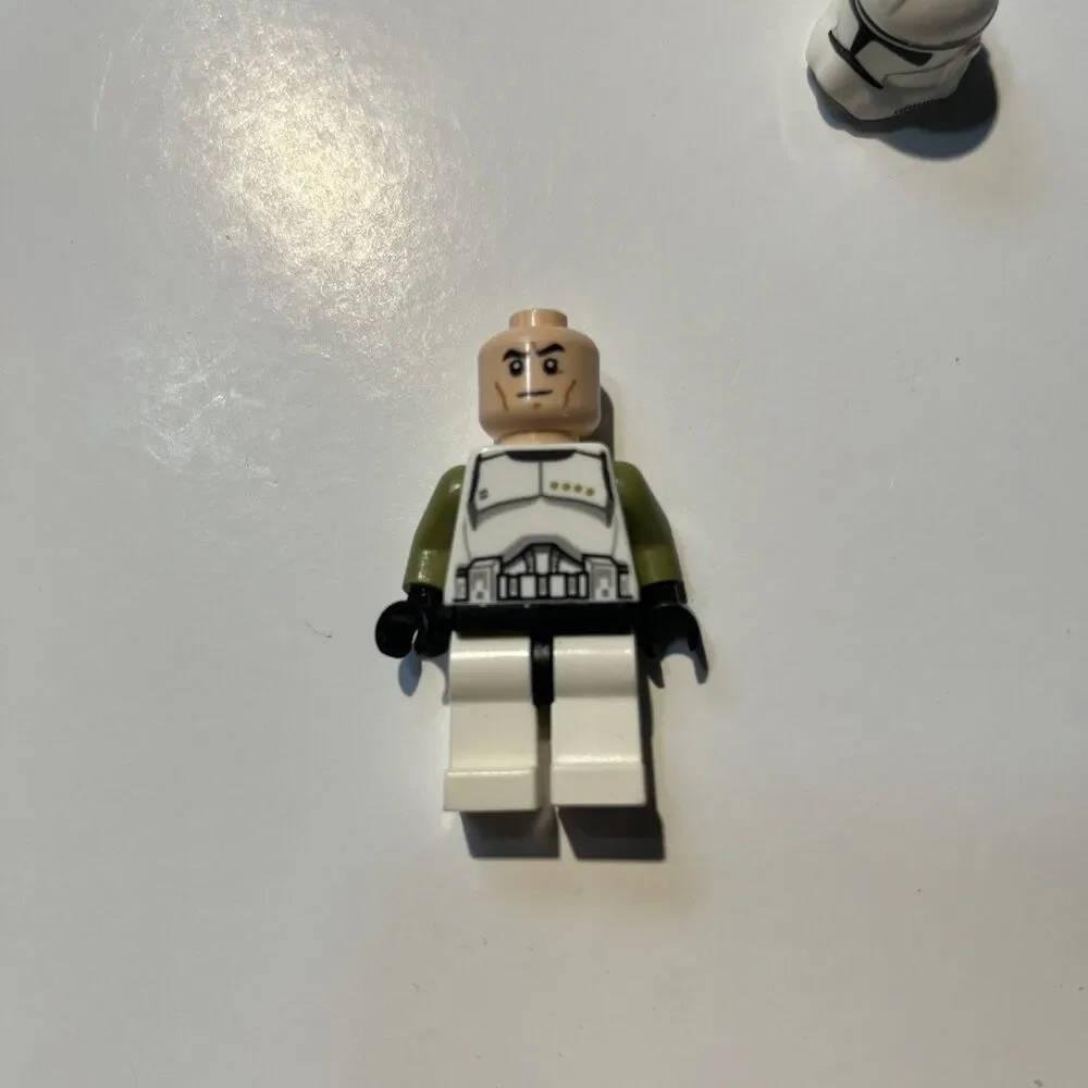 LEGO Star Wars Wolfpack Clone Trooper Minifigure Sw0537 Phase 2 RARE